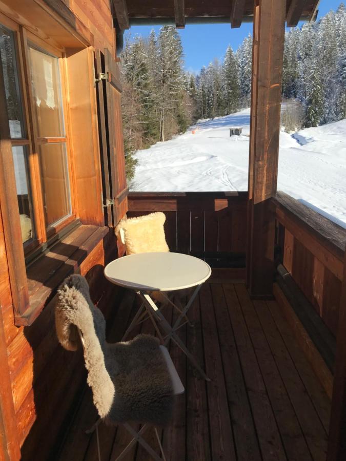 Ferienwohnung Morgentau Am Rande Der Wildnis Sibratsgfäll Екстериор снимка