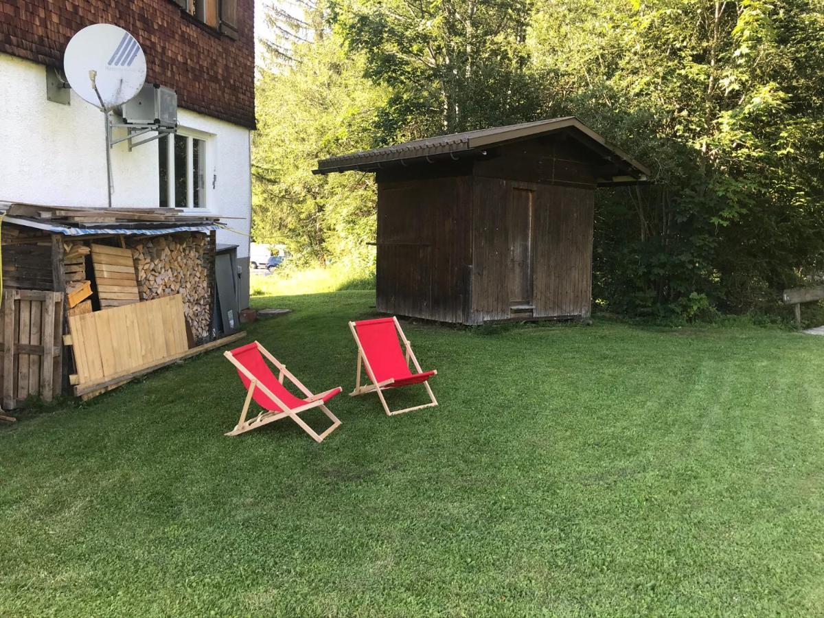 Ferienwohnung Morgentau Am Rande Der Wildnis Sibratsgfäll Екстериор снимка