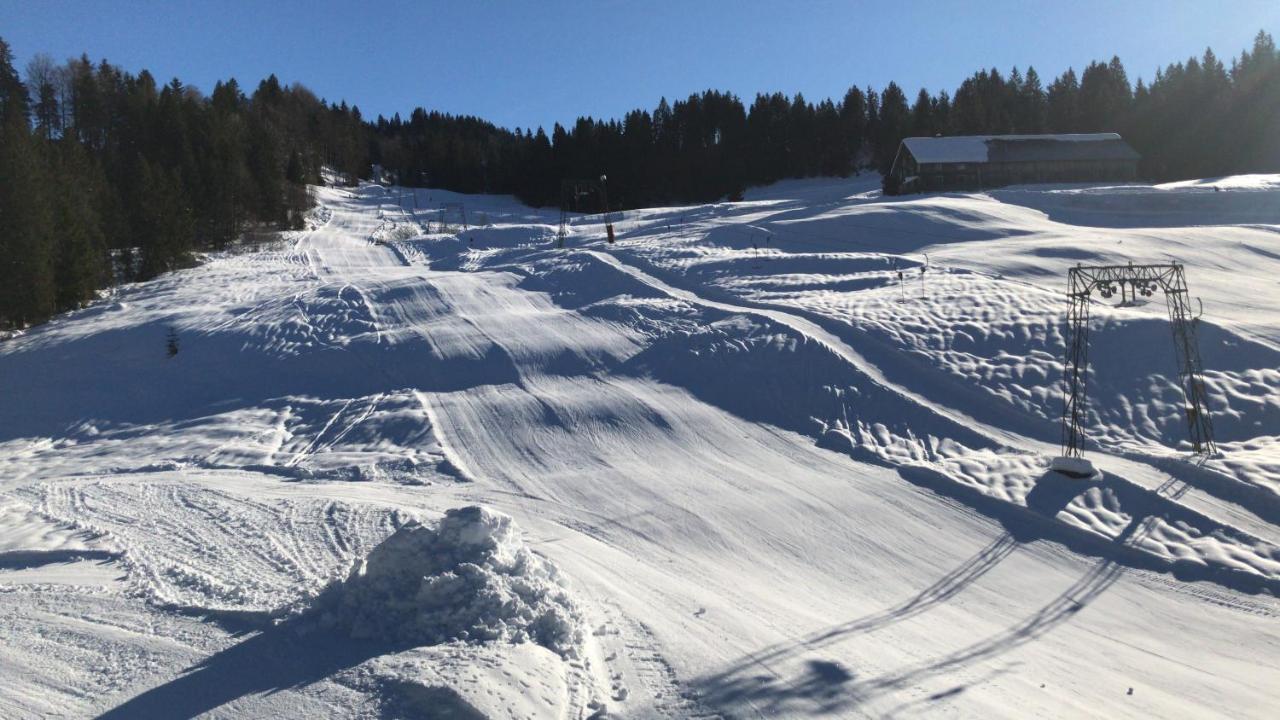 Ferienwohnung Morgentau Am Rande Der Wildnis Sibratsgfäll Екстериор снимка