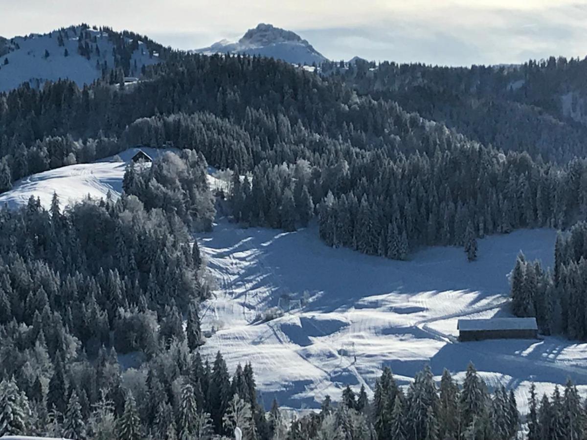 Ferienwohnung Morgentau Am Rande Der Wildnis Sibratsgfäll Екстериор снимка